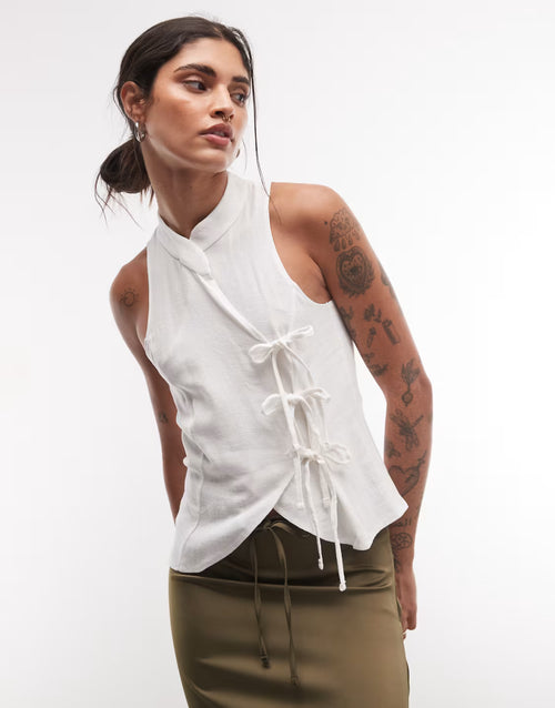 Blouse in ivory
