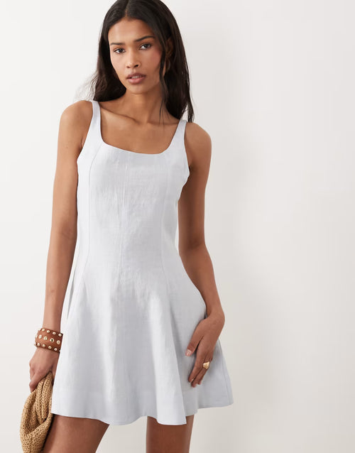 Dress in baby blue
